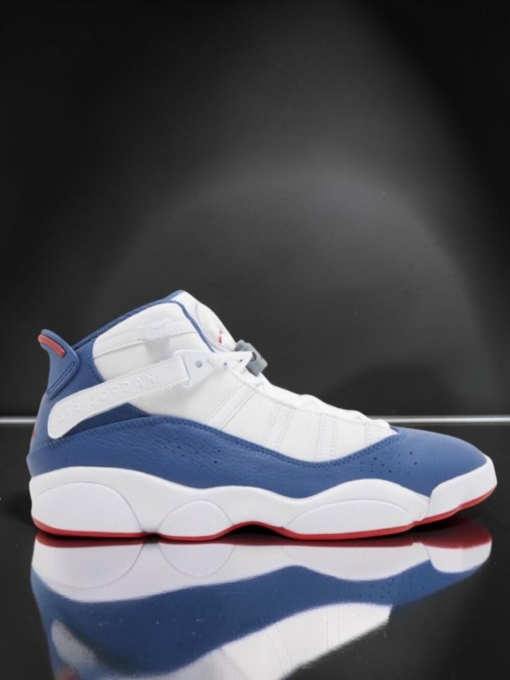 Air Jordan 6 Rings 'True Blue' Size 11.5 Mens Basketball Shoes  Blue 322992 140